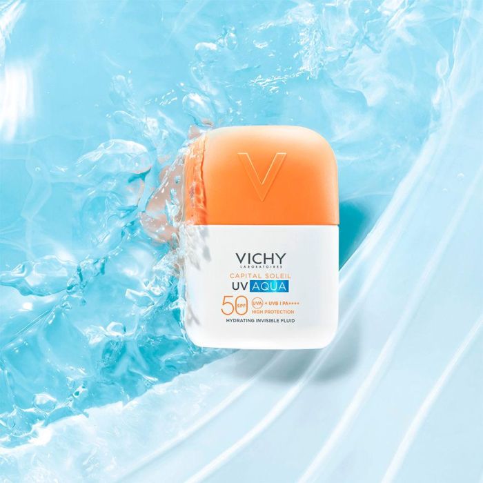 Vichy Capital Soleil UV Aqua Gel-Crema Facial Fluido Hidratante Invisible SPF50+ 50 ml 3