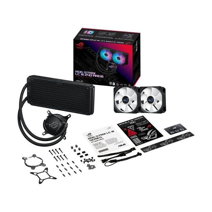 Asus ROG Strix LC III 240 ARGB Kit Refrigeración Líquida Negro 12cm 7