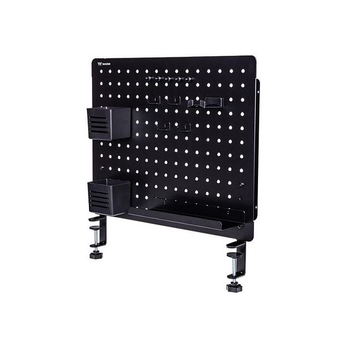Thermaltake GEA-GDP-DPLBLK-01 Pegboard Gaming Desk Grande Negro Acero 10kg 520x105x575mm 2