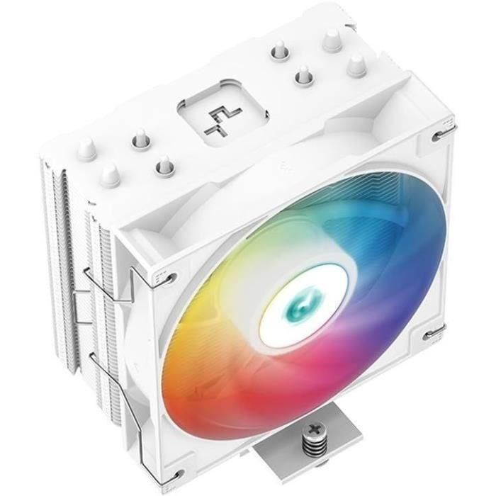 Deepcool DEE1701162220949 Disipador de CPU Gammaxx AG400 ARGB Blanco, Ventilador de 120mm con Iluminación A-RGB 2 Deepcool DEE1701162220949 Disipador de CPU Gammaxx AG400 ARGB Blanco, Ventilador de 120mm con Iluminación A-RGB 2