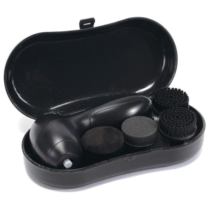 Je cherche une Idee Cepillo Lustrar Zapatos Piel, Limpia, Pule, Aceita y Quita el Polvo Incluye 4 Tipos de Cepillo 1