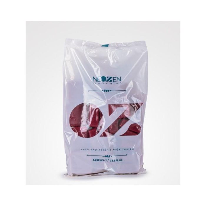 Neozen Cera Depilatoria Pastillas Baja Fusion Vino 1 kg Neozen