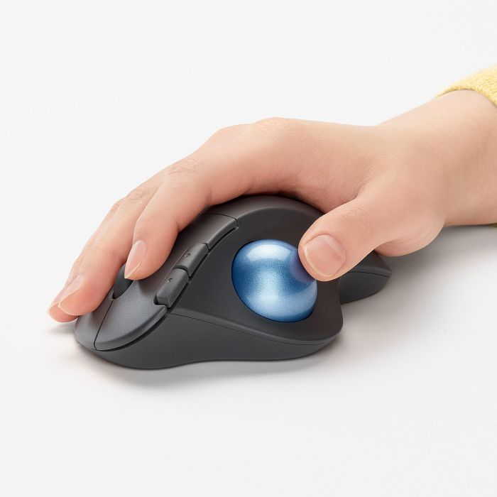 Logitech M575 ERGO Wireless Trackball - Ratón Ergonómico Inalámbrico Graphite 1