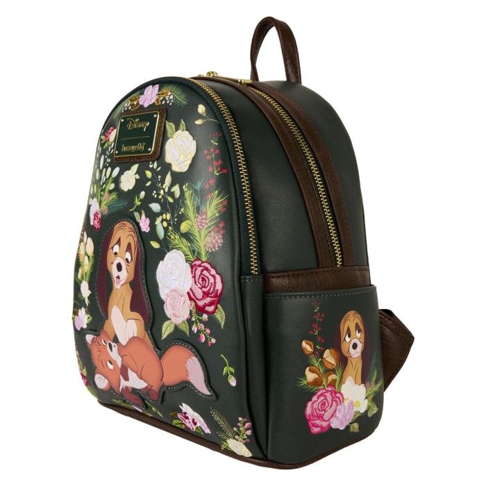 Mochilla Tod y Toby Disney Loungefly 26cm 1 Mochilla Tod y Toby Disney Loungefly 26cm 1