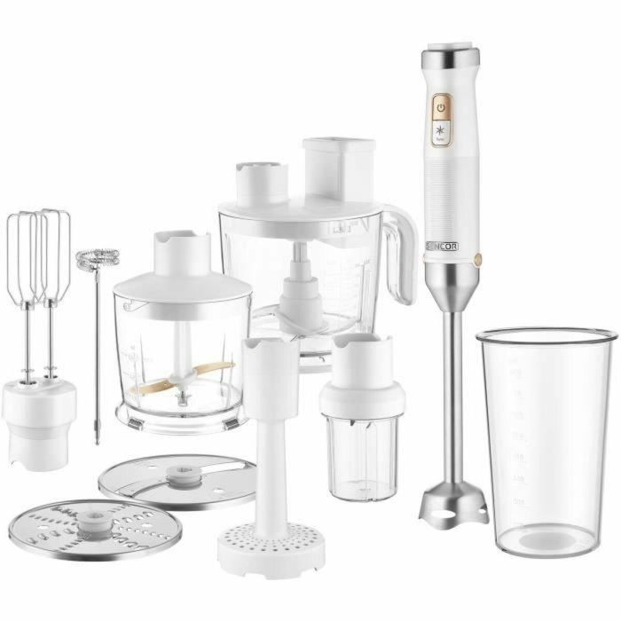 Set de Utensilios para Cocina Sencor SHB 6551WH Blanco 1500 W Set de Utensilios para Cocina Sencor SHB 6551WH Blanco 1500 W