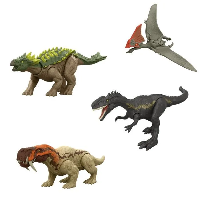 Jurassic World MATJGB77 Saga Asst Dino Lesión Extrema Figura de Acción 1