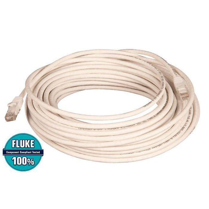 Lanview Cat6 U/UTP Network Cable 30m, White, LSZH 1 Lanview Cat6 U/UTP Network Cable 30m, White, LSZH 1