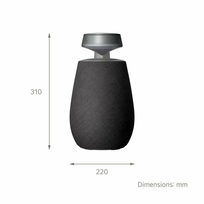 Altavoz Bluetooth Portátil LG XG2TBK Negro 5 W 17 Altavoz Bluetooth Portátil LG XG2TBK Negro 5 W 17