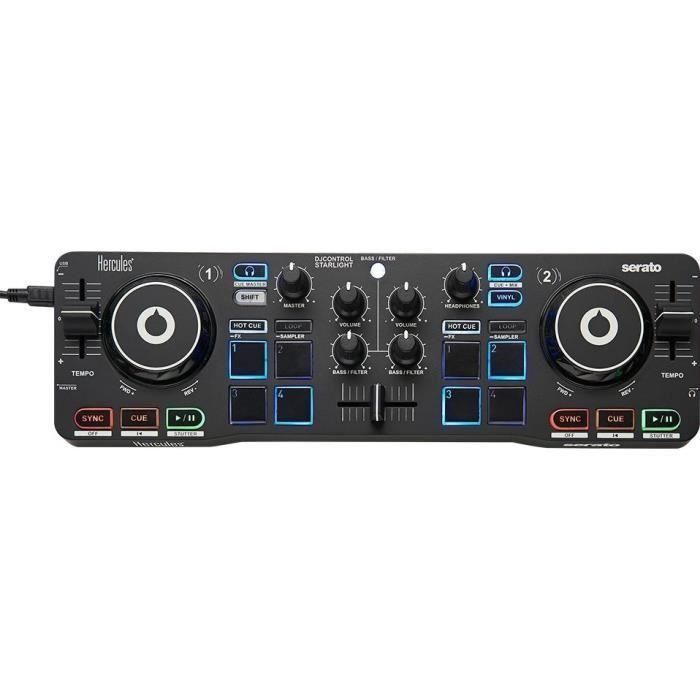 Hercules DJStarter Kit controlador dj Negro 1