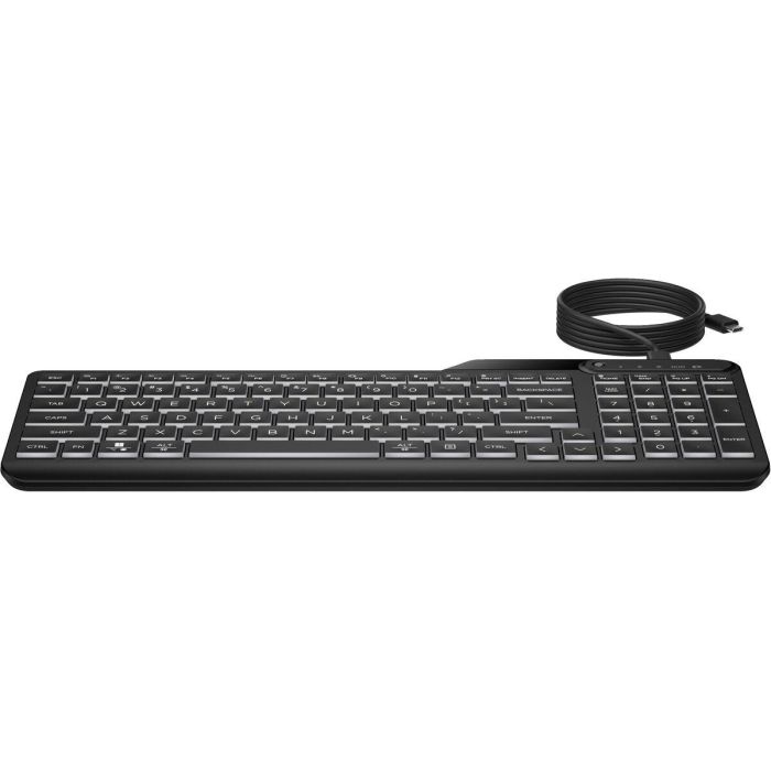 Teclado y Ratón HP 405 Negro Qwerty US 1 Teclado y Ratón HP 405 Negro Qwerty US 1