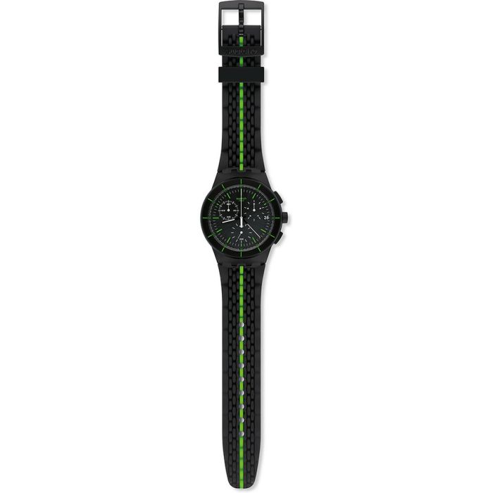 Reloj Hombre Swatch SUSB409 Negro 1