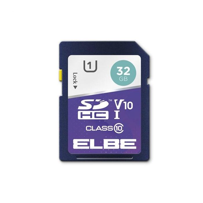 Elbe Tarjeta SD 32GB SD-1032 Clase U1 Full HD 2