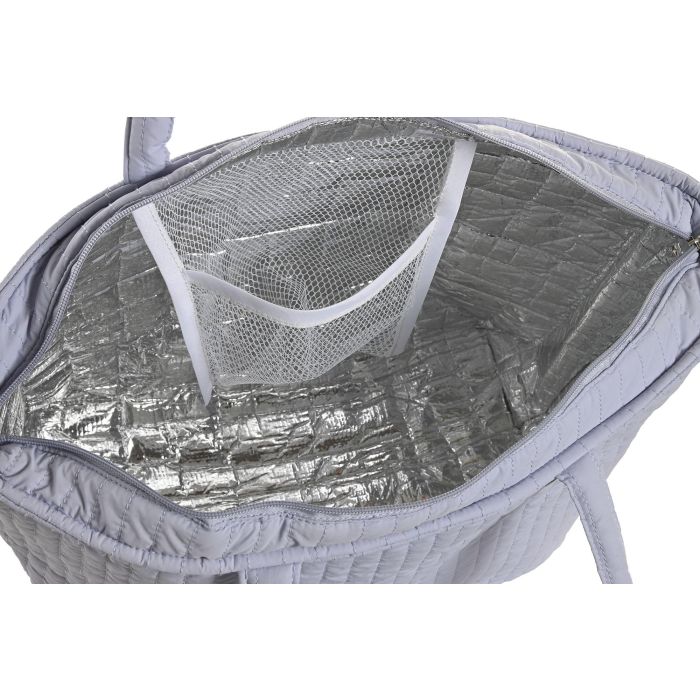 DKD Home Decor Bolsa Térmica Urban Beige Verde 19 x 31 x 52 cm (6 Unidades) 2