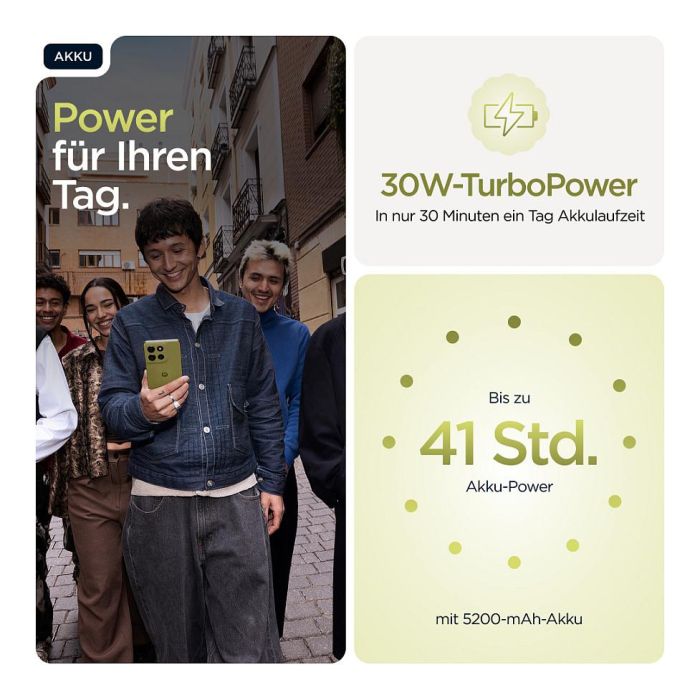 Motorola moto G86 5G 256GB 8GB Golden Cypress Green 10