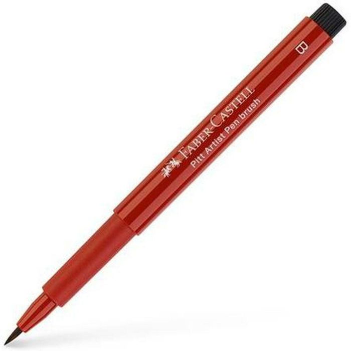 Rotuladores Faber-Castell Pitt Artist Rojo Oscuro (10 Unidades) 1 Rotuladores Faber-Castell Pitt Artist Rojo Oscuro (10 Unidades) 1