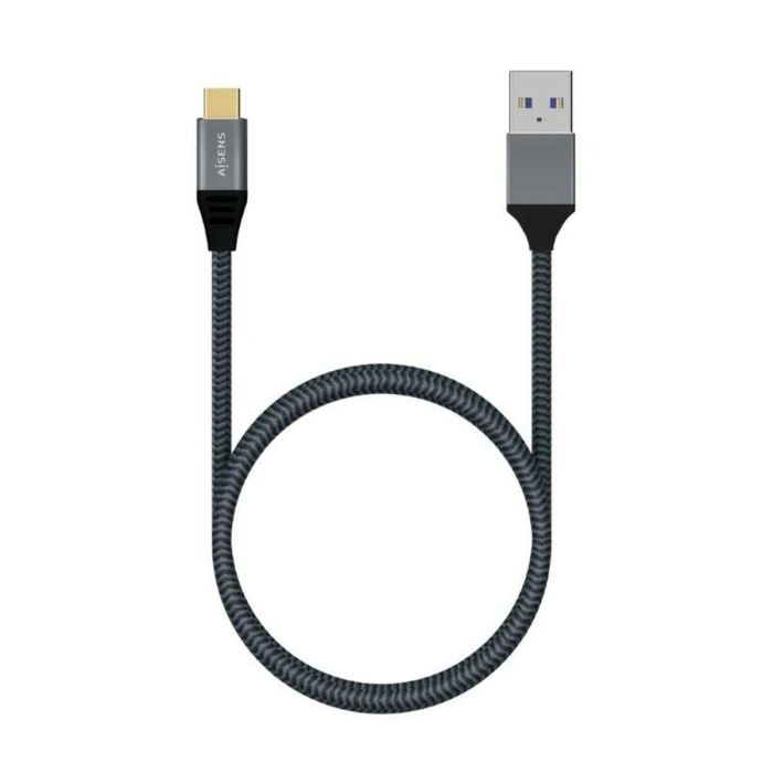 AISENS - CABLE USB 3.1 GEN2 ALUMINIO 10GBPS 3A, TIPO USB-C/M-A/M, GRIS, 1.0M 11 AISENS - CABLE USB 3.1 GEN2 ALUMINIO 10GBPS 3A, TIPO USB-C/M-A/M, GRIS, 1.0M 11