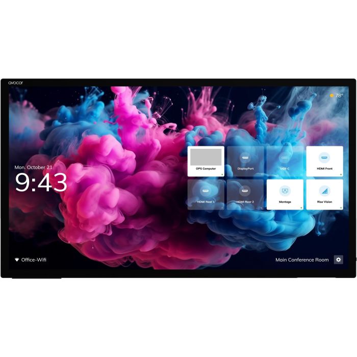 AVOCOR H Serie AVH-6520 165cm 65''/3840x2160/DP/4xHDMI/USB/TOUCH 0 AVOCOR H Serie AVH-6520 165cm 65''/3840x2160/DP/4xHDMI/USB/TOUCH 0