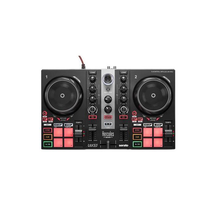 Hercules DJLEARNING KIT MK2 - Kit de DJ todo en uno para aprender a mezclar con software y tutoriales incluidos 1