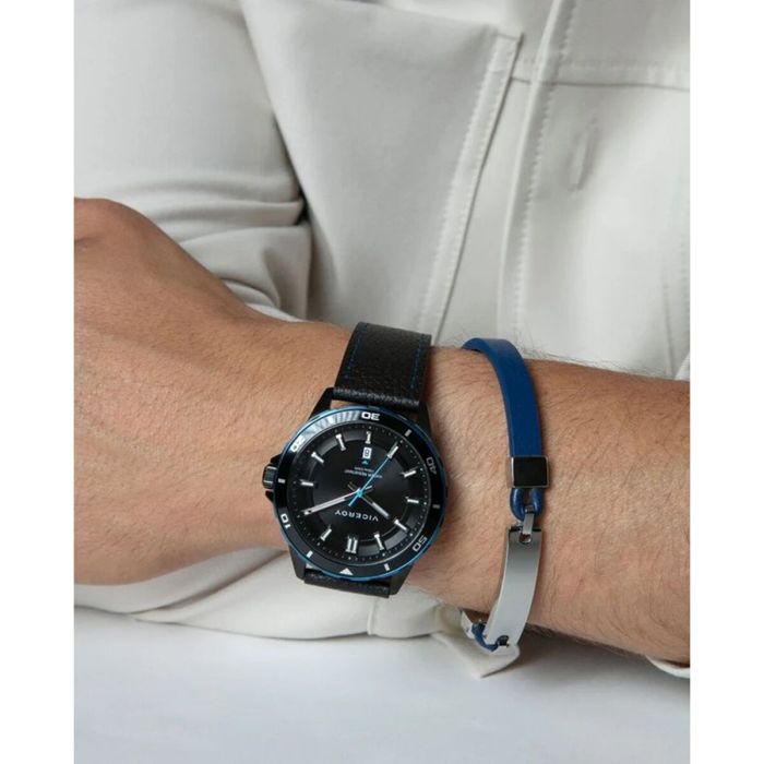 Pulsera Hombre Viceroy 15170P01013 Plata de ley 925 Azul 1 Pulsera Hombre Viceroy 15170P01013 Plata de ley 925 Azul 1