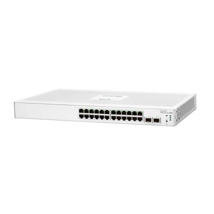 Hewlett Packard Enterprise 1830 Switch Instant On 24p Gigabit 2p SFP – Solución de red para pymes 1