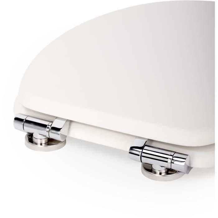 Gelco GEL3467937119118 Asiento de Inodoro con Cierre Suave Magnético - Blanco 1