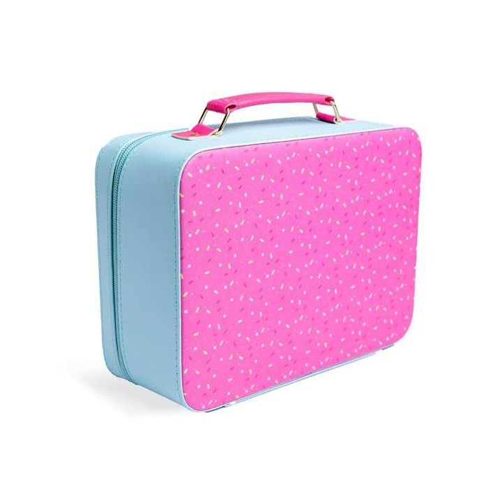 Estuche martinelia yummy ultimate glam beauty.contiene 12 sombras de ojos, 12 brillos de labios, 2 esmaletes de uñas, pegatinas, gemas, 1 pincel y 1 aplicador 2