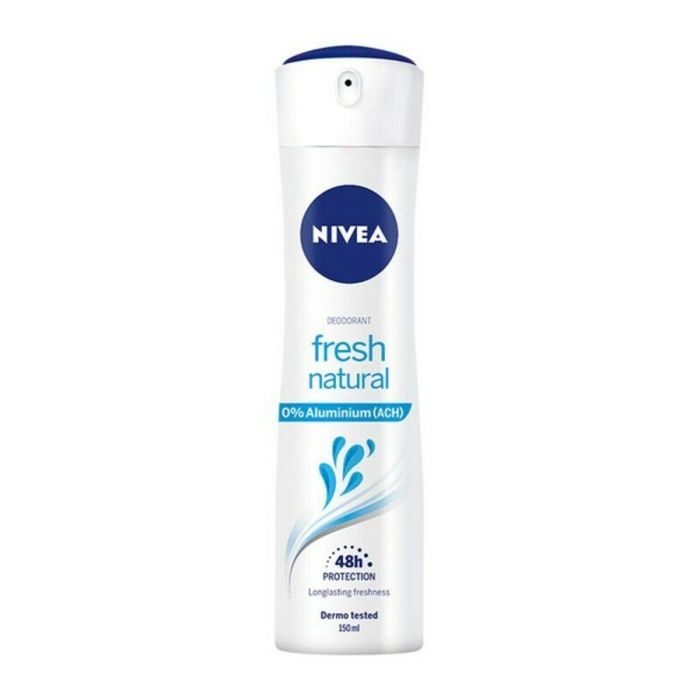 Nivea 0% Aluminium Fresh Natural Deodorant Spray Nivea 0% Aluminium Fresh Natural Deodorant Spray
