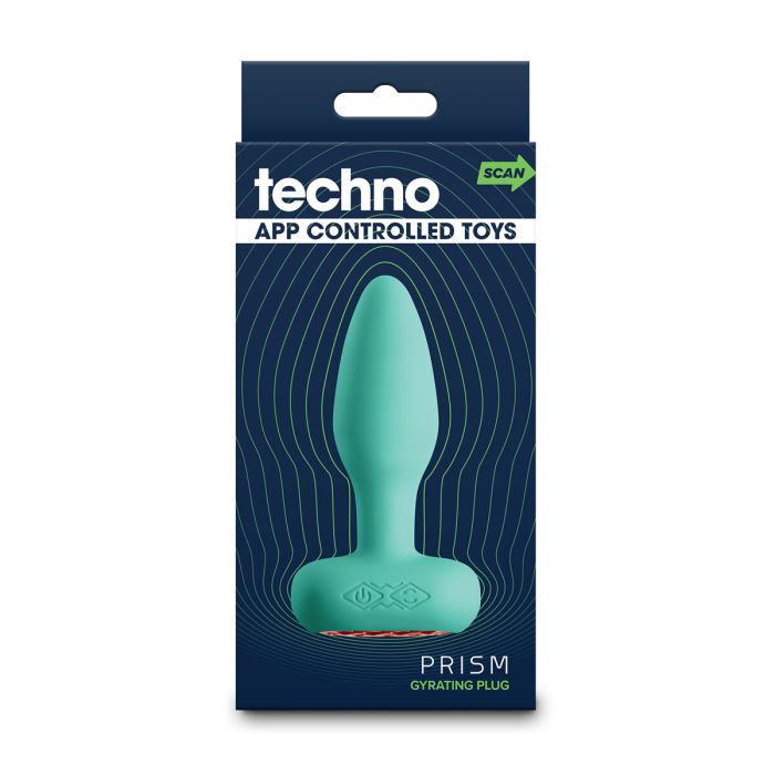 Plug Vibrador Anal NS Novelties Prism Verde 1