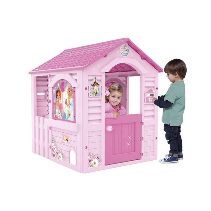 Casa pink princess con hueco para mascotas 94x103x104 cm 4 Casa pink princess con hueco para mascotas 94x103x104 cm 4