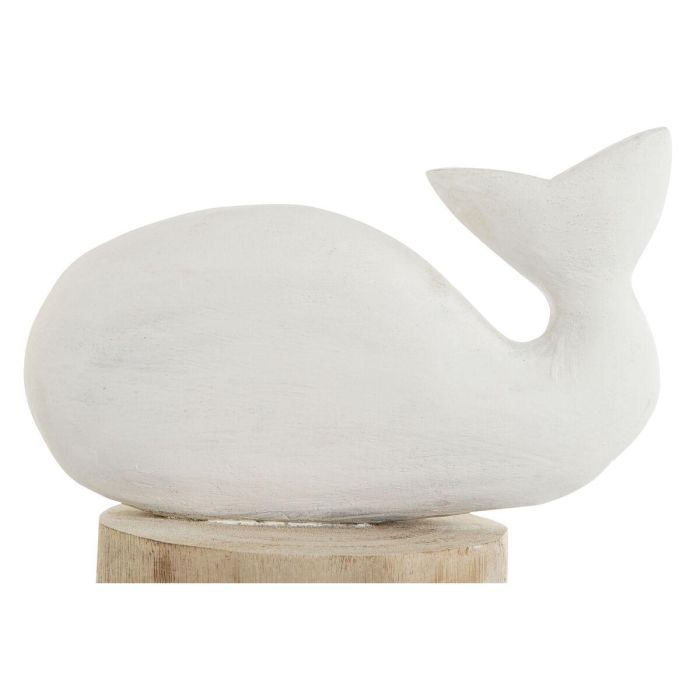 Decoracion Mediterraneo DKD Home Decor Blanco Natural 10 x 28 x 17 cm 1