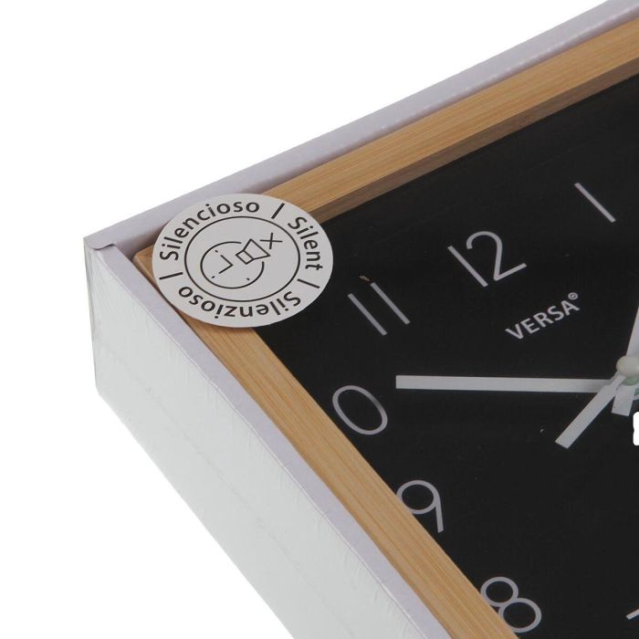 Reloj de Mesa Versa Negro Minimalista 1
