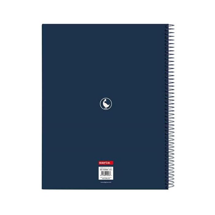 Safta Bloc Espiral A4 Micro 120H 5x5 T-Duras Forradas El Ganso "Classic" 1 Safta Bloc Espiral A4 Micro 120H 5x5 T-Duras Forradas El Ganso "Classic" 1