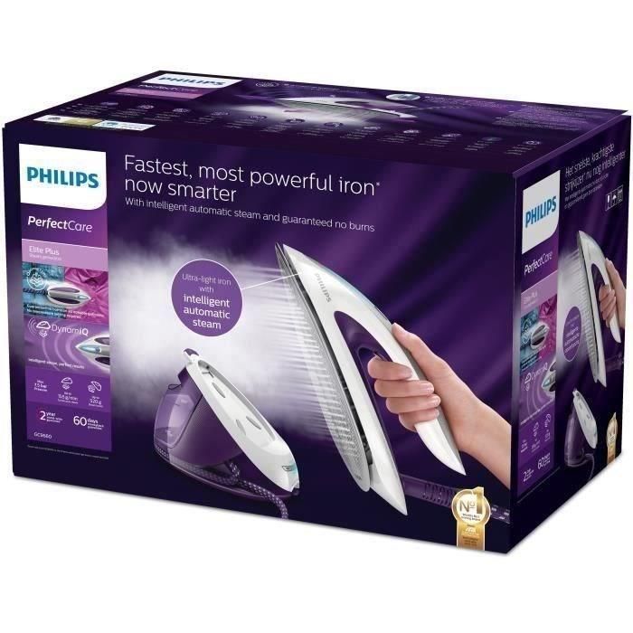 PHILIPS PerfectCare Elite Plus GC9660 / 30 - generador de vapor de 7,5 bar - 155 g / min 3 PHILIPS PerfectCare Elite Plus GC9660 / 30 - generador de vapor de 7,5 bar - 155 g / min 3