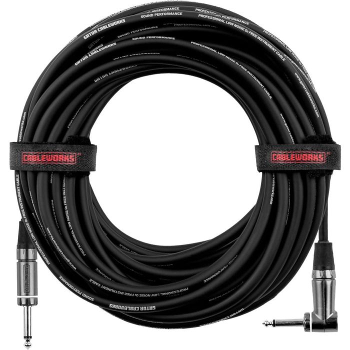 Cable De Instrumento Jack Recto/Jack Acodado - 3 M 1 Cable De Instrumento Jack Recto/Jack Acodado - 3 M 1