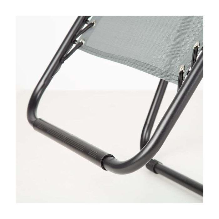 Color Baby Tumbona Textileno 52x68x102 cm Gris Oscuro 4