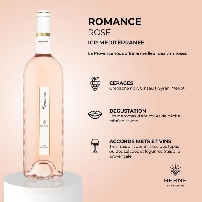 Romance IGP Méditerranée - Vino rosado provenzal 2