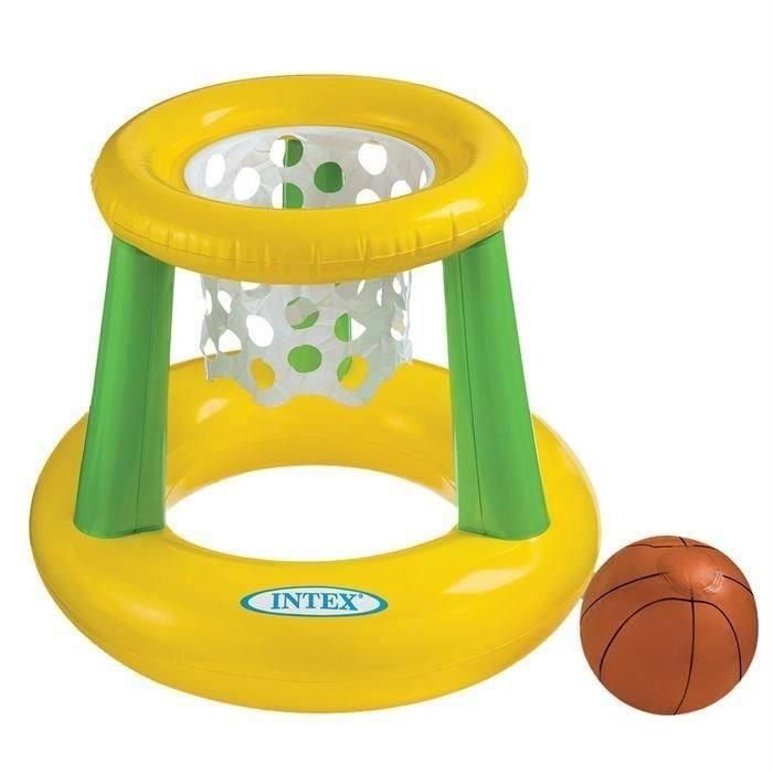 Intex Juego Hinchable Baloncesto 67x55 cm con Pelota, Ideal para Niños +3 Años 1 Intex Juego Hinchable Baloncesto 67x55 cm con Pelota, Ideal para Niños +3 Años 1