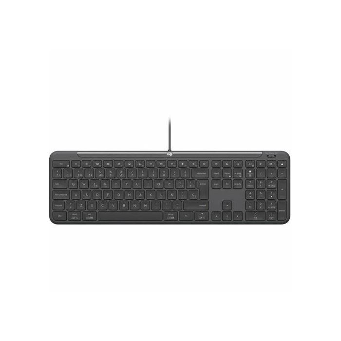 Logitech Signature Slim MK620 Teclado + Ratón Combo Inalámbrico USB-C Silencioso QWERTY Español Grafito para PC/Mac 3