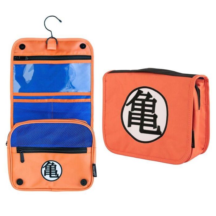 ERIK Bolsa organizadora Dragon Ball con múltiples compartimentos, asa y gancho. Poliéster impermeable con doble cremallera.