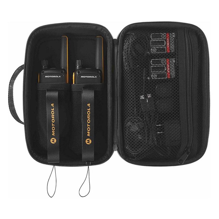 Motorola TALKABOUT T82 Extreme Twin Pack Walkie Talkie con 2 Unidades, Alcance 10km, IPX4, PMR446 Motorola TALKABOUT T82 Extreme Twin Pack Walkie Talkie con 2 Unidades, Alcance 10km, IPX4, PMR446