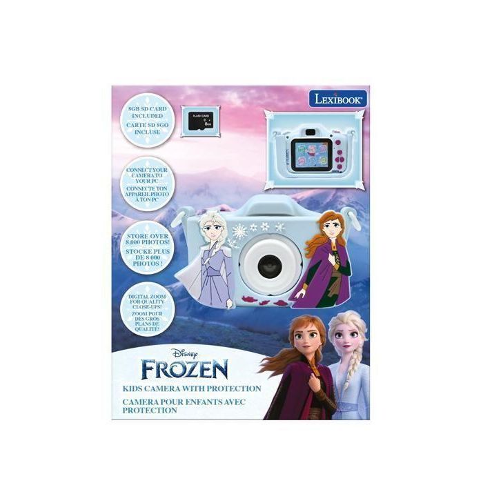 Lexibook Dj078Fz Cámara Digital Infantil Disney Frozen con Vídeo y MP3, para Niños +6 años 5 Lexibook Dj078Fz Cámara Digital Infantil Disney Frozen con Vídeo y MP3, para Niños +6 años 5