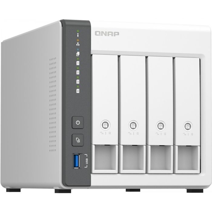 Qnap NAS TS-433-4G Torre Servidor 4 Bahías 3.5"/2.5" 4GB RAM 2.5GbE para Sincronizar y Compartir Archivos y Datos Privado 3 Qnap NAS TS-433-4G Torre Servidor 4 Bahías 3.5"/2.5" 4GB RAM 2.5GbE para Sincronizar y Compartir Archivos y Datos Privado 3