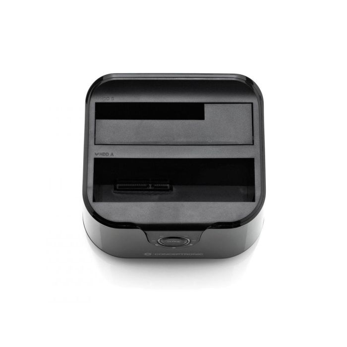 Conceptronic Base Dock Discos Sata DONN12B - USB 3.2 Gen 1, Compatible con HDD/SSD 2.5" y 3.5", Función de Clonación 1