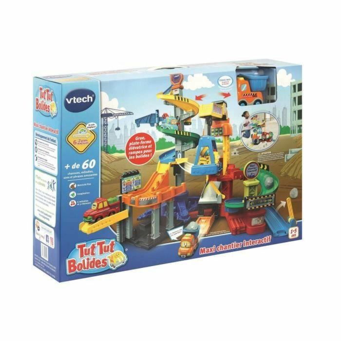 Pista de Carreras Vtech Tut Tut Bolides (FR) Pista de Carreras Vtech Tut Tut Bolides (FR)