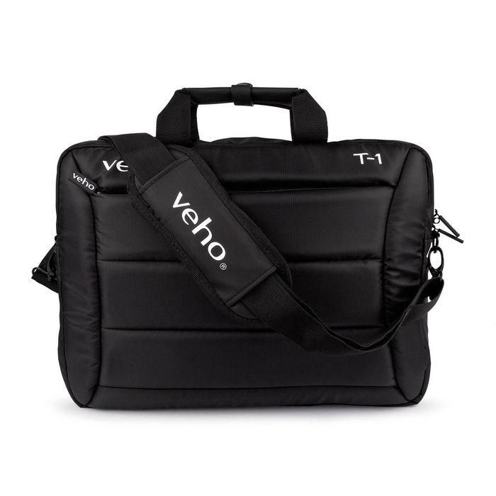 Veho T-1 Maletín Bandolera para Portátil 15.6" y Tablet 10.1" Acolchado Resistente con Correa Ajustable y Asa para Viaje 0 Veho T-1 Maletín Bandolera para Portátil 15.6" y Tablet 10.1" Acolchado Resistente con Correa Ajustable y Asa para Viaje 0