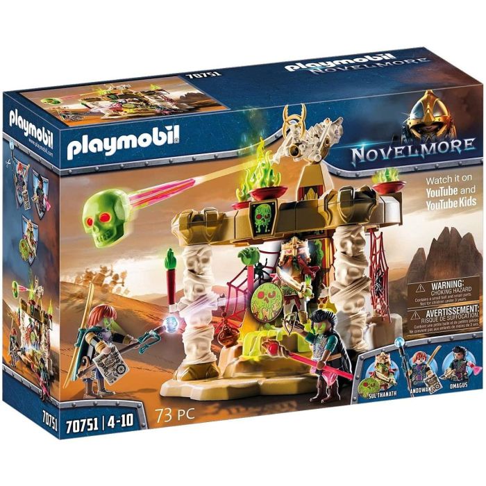 Playmobil Sal'Ahari Sands - Templo Del Skeleton King Sul'thanath con función de inducción, Omagus y Andowan 0 Playmobil Sal'Ahari Sands - Templo Del Skeleton King Sul'thanath con función de inducción, Omagus y Andowan 0
