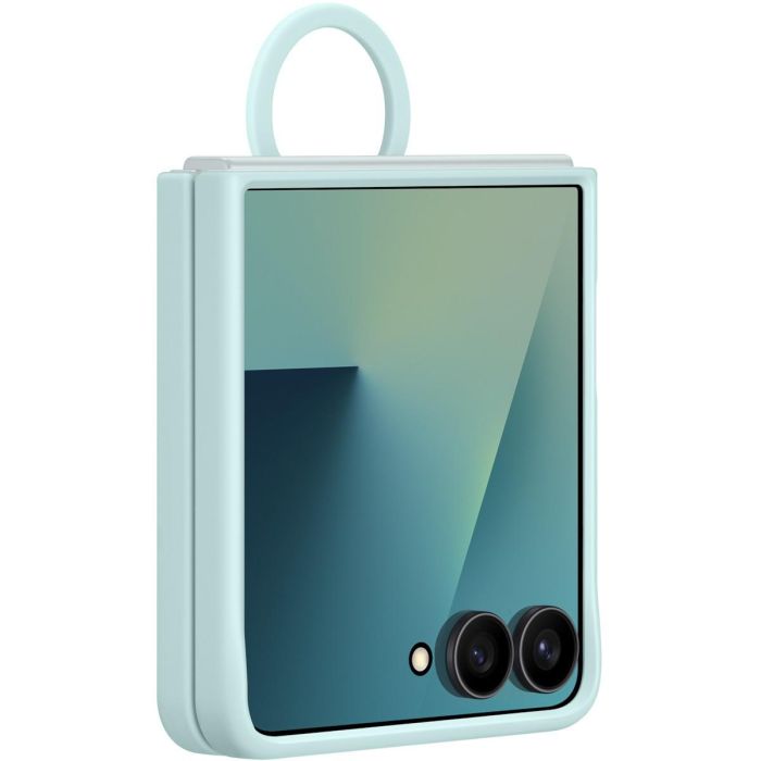 Samsung Ring Case (Silicone) fr Galaxy Flip7 Light Cyan 1 Samsung Ring Case (Silicone) fr Galaxy Flip7 Light Cyan 1