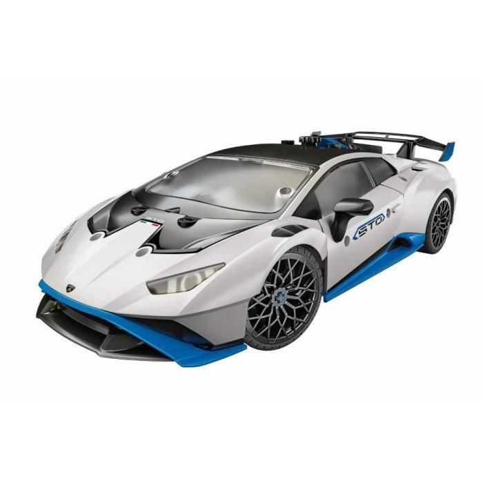 CLEMENTONI - Lamborghini Huracan STO para construir - Ruedas orientables - Manual ilustrado y aplicación para visualización 3D - Fabri 1 CLEMENTONI - Lamborghini Huracan STO para construir - Ruedas orientables - Manual ilustrado y aplicación para visualización 3D - Fabri 1