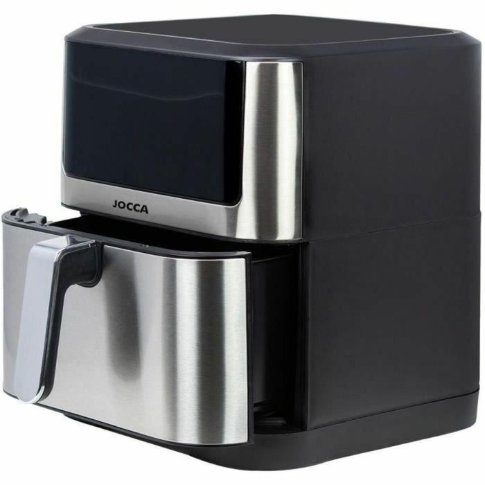 Jocca 2193 Freidora sin Aceite de Gran Capacidad 8 Litros, Potencia 1800W, Acero Inoxidable. Medidas: 30.3x38.3x35.1 cm 3