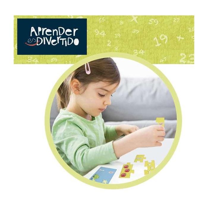 Educa Juego Aprender es Divertido Los Números con 40 Piezas Encajables